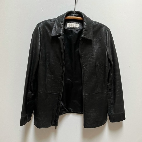 Jones New York Leather Jacket - Picture 6 of 13